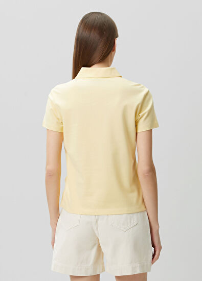 Beymen Club Açık Sarı Pike Polo T-shirt - 5