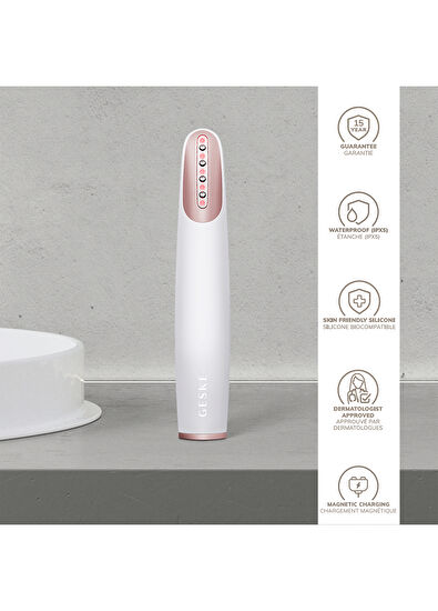 Geske Skin Firming Wand Starlight Titreşimli Kırmızı Led Terapili Sıkılaştırıcı Yüz Bakım Cihazı  - 7
