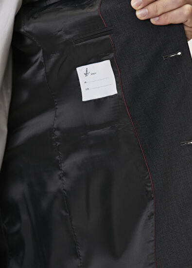 Beymen Club Drop 6 Anthracite Wool Suit - 11