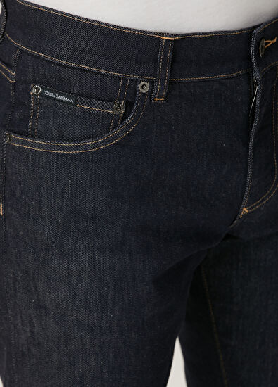 Lacivert Jean Pantolon - Görsel 6