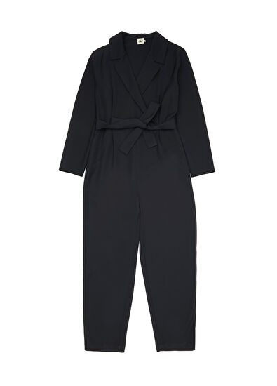 Beymen Club Black Double-Breasted Jumpsuit - 7