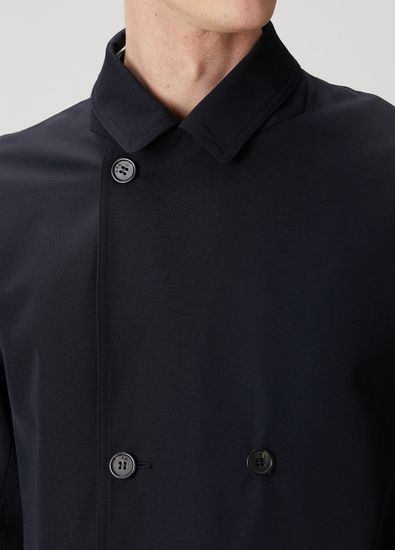 A.P.C. Lacivert Pardösü - 5