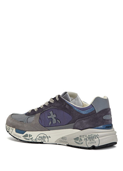 Mase Lacivert Gri Erkek Sneaker - Görsel 4