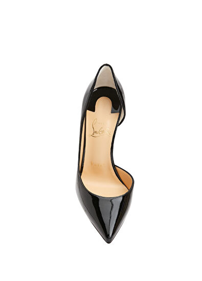 Iriza Siyah Deri Stiletto - Görsel 6