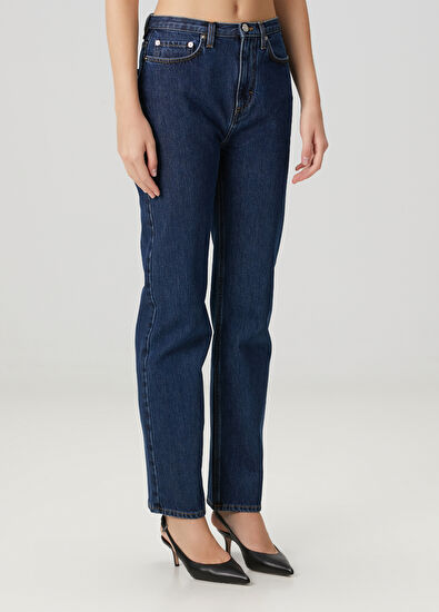 Loulou de Saison Jude Lacivert Jean Pantolon - 3