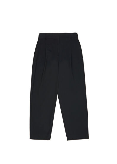 Academia Navy Blue High Waist Pants - 7