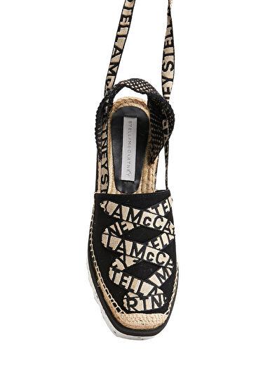 Siyah Organik Pamuk Kadın Espadril - Görsel 5