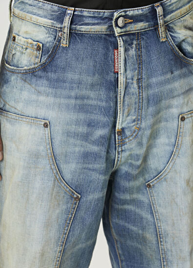 Dsquared2 Mavi Jean Pantolon - 4