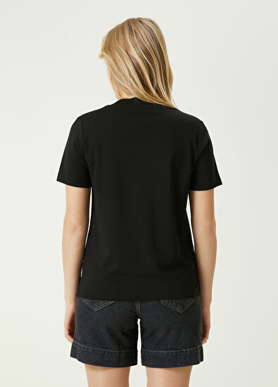 Beymen Club Siyah V Yaka Basic T-shirt - 5