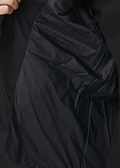 Beymen Club Siyah Kapüşonlu Puff Mont - 7