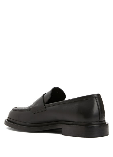 Beymen Club Black Straps Men's Leather Loafer - 3