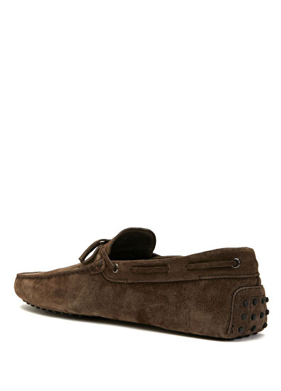 Kahverengi Erkek Süet Driver - Görsel 4