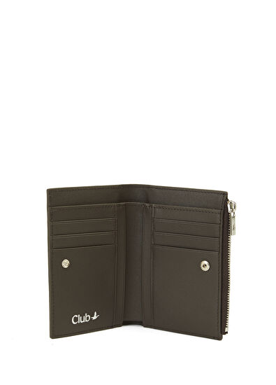 Beymen Club Brown Logo Women's Leather Wallet - 4