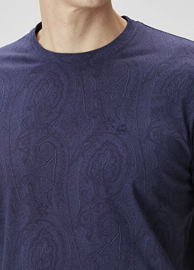 Etro Navy Blue T-Shirt - 5