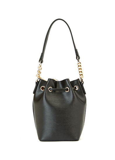 Beymen Club Soho Update Mini Siyah Kadın Büzgülü Çanta - 4