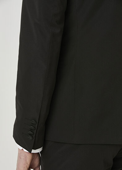 Beymen Club Drop 6 Slim Fit Siyah Takım Elbise - 9