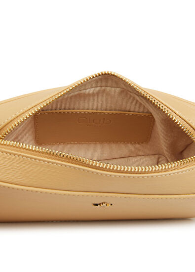 Beymen Club Pu Small Beige Women's Bag - 5