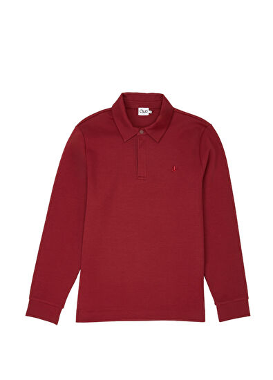 Beymen Club Comfort Fit Burgundy Polo T-Shirt - 6