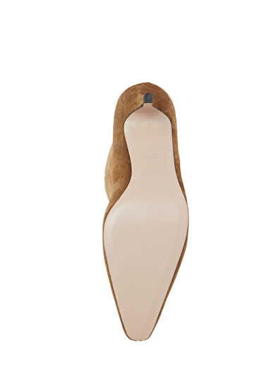 Tütün Kadın Süet Çizme - Görsel 6