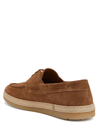Beymen Club Tan Jute Detailed Men's Suede Shoes - 3
