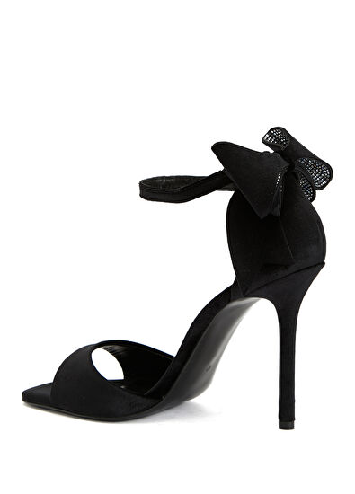 Beymen Club Siyah Fiyonk Detaylı Kadın Sandalet - 3