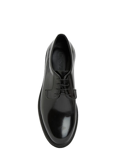 Beymen Club Siyah Bağcıklı Erkek Açma Deri Klasik Ayakkabı - 4