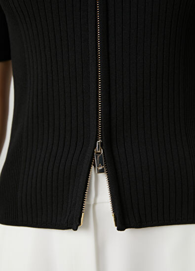 Beymen Club Black Fitted Knit Cardigan - 7