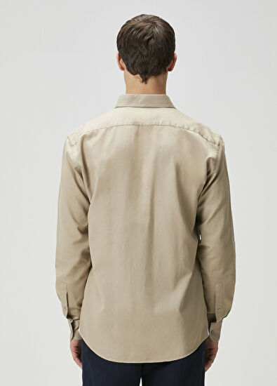 Zegna Bej Gömlek - 5