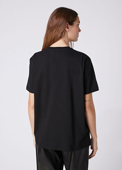 Beymen Club Black Logo T-Shirt - 5