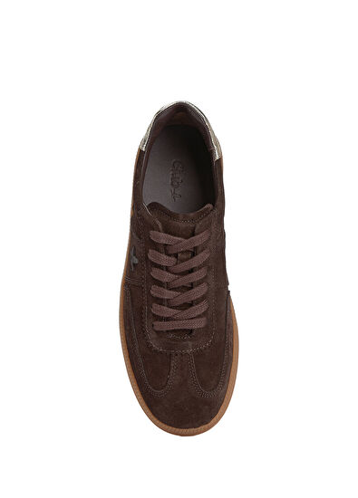 Beymen Club Kahverengi Kadın Deri Sneaker - 4