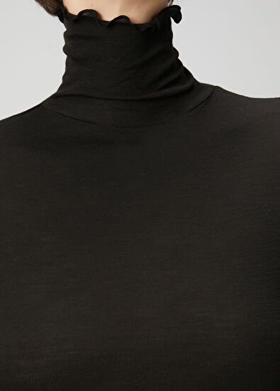 Beymen Club Off-White Basic Wool Bodysuit - 5