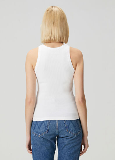 Ami Paris White Tank Top - 4