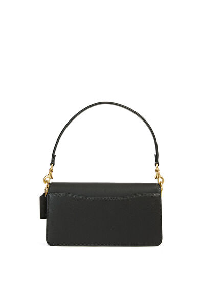 Tabby Siyah Kadın Deri Omuz Çantası - Görsel 5