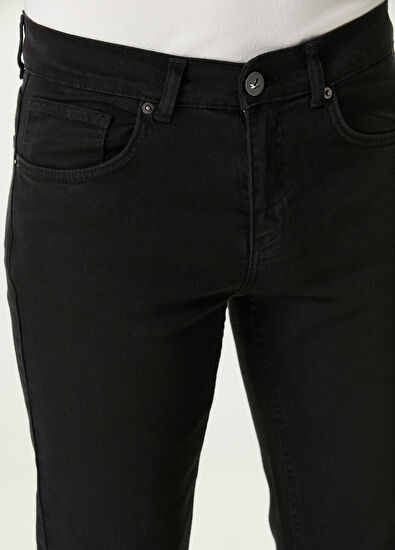 Beymen Club Slim Fit Siyah Jean Pantolon - 4
