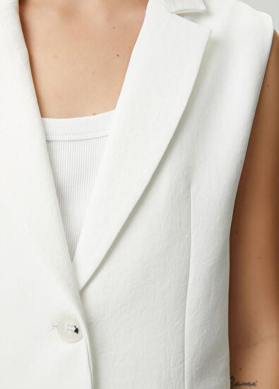 Beymen Club Off-White Vest - 7