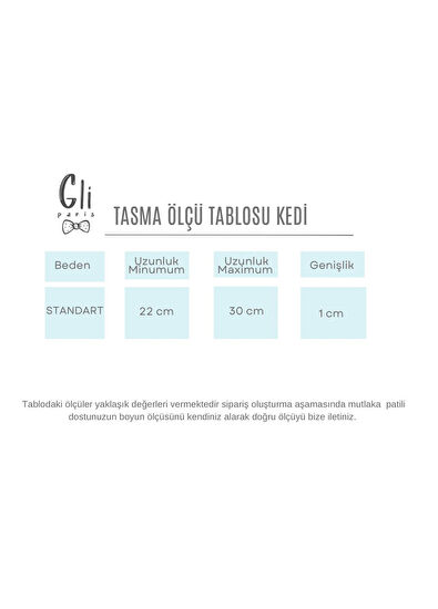 Gliparis Cat Neck Collar with Green Bow Tie - 5