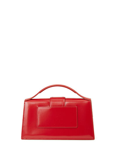 Jacquemus Le Grand Bambino Red Women's Leather Bag - 4