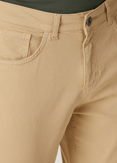Beymen Club Slim Fit Beige Sport Pants - 4