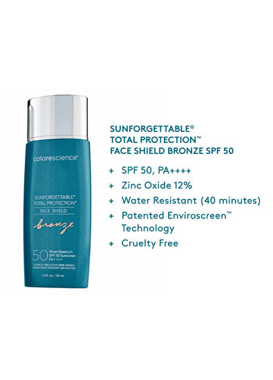 Colorescience Total Protection Face Shield Flex SPF 50 Bronze Güneş Kremi 55 ml - 5