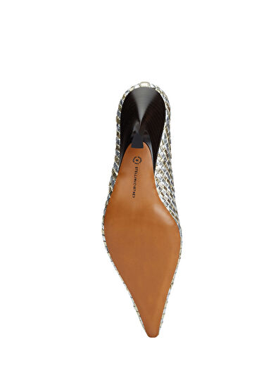 Stella McCartney Elsa Gold High Heels - 5