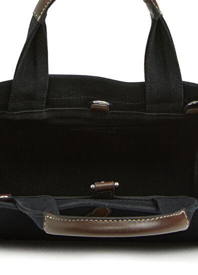 Beymen Club Black Small Women's Canvas Bag - 5