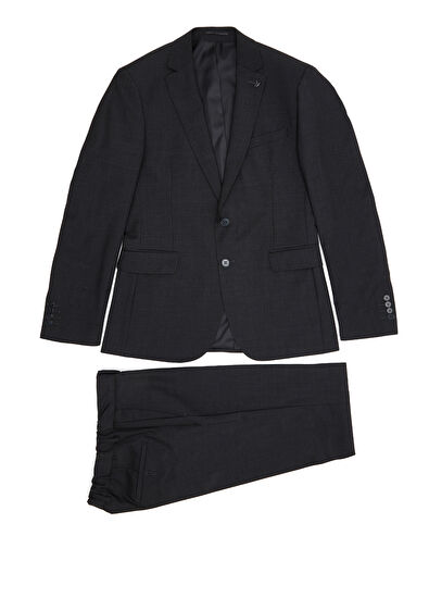 Beymen Club Anthracite Wool Suit - 11