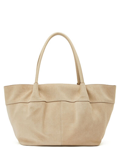 Boss Helya Beige Women's Leather Bag - 4