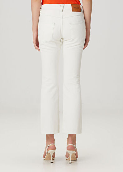 Versace Kırık Beyaz Jean Pantolon - 4