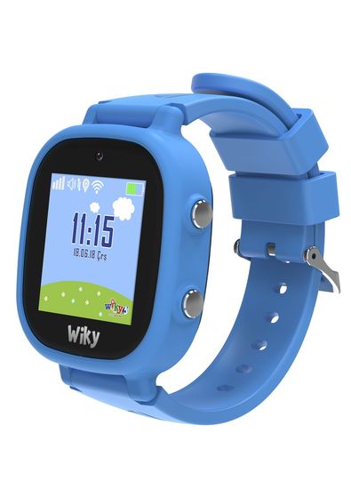 Wiky Watch Video and Voice Call Kids Watch with Blue 5E eSim - 7