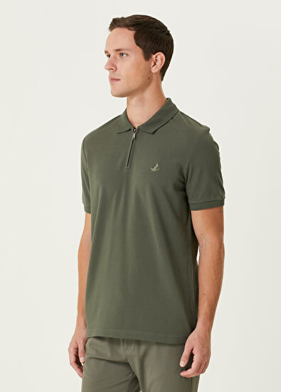 Beymen Club Comfort Fit Haki Polo Yaka T-shirt - 3