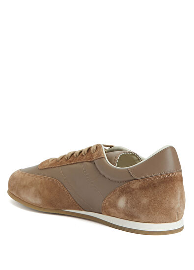 Common Projects Taupe Men's Leather Sneakers - 3