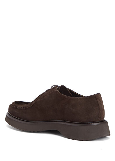 Beymen Club Brown Men's Suede Shoes - 3