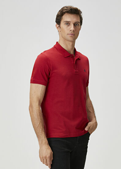 Beymen Club Burgundy Polo T-Shirt - 3
