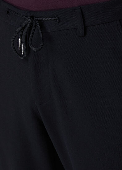 Beymen Club Regular Fit Black Diagonal Thick Sports Trousers - 4